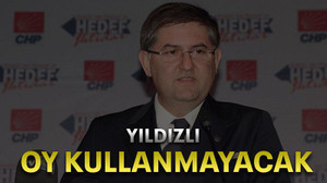 Yıldızlı oy kullanmayacak